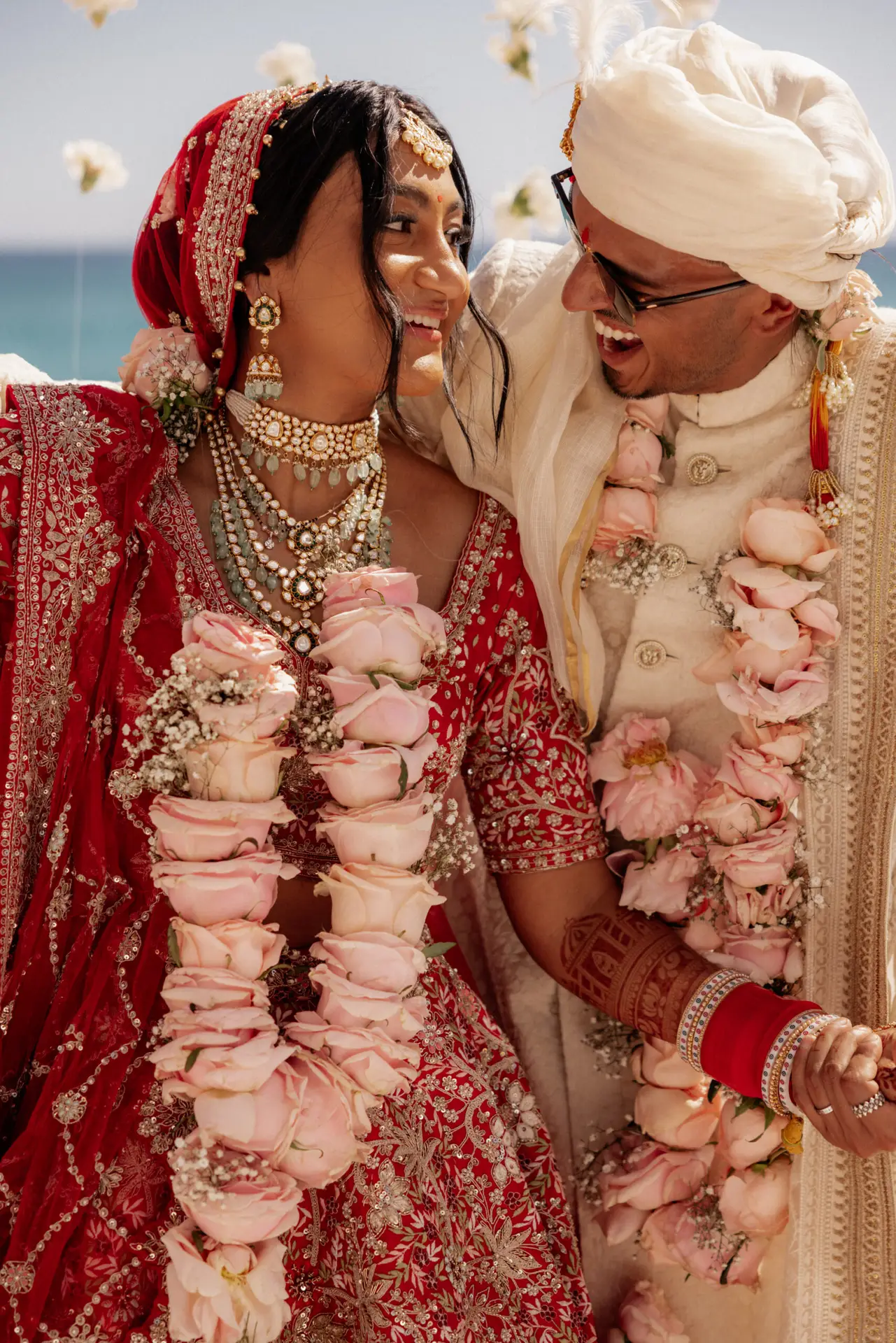 Couple in traditional wedding attire. photo taken by Ximena Zermeño Global Luxury Destination Wedding Photographer, ximenazermeno.com