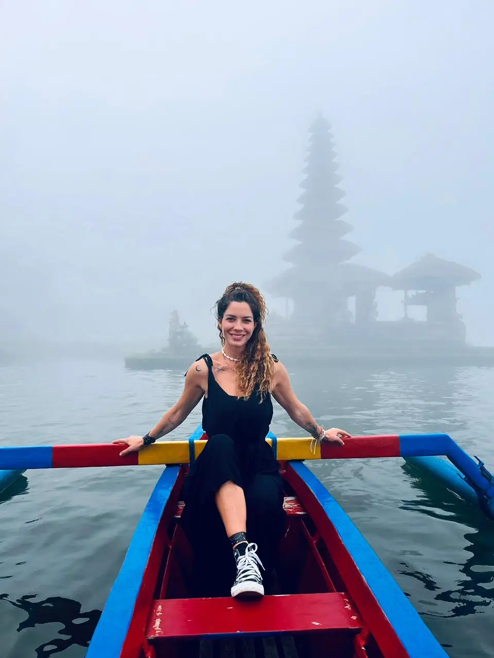 Xime at a boat | Photo by Ximena Zermeño