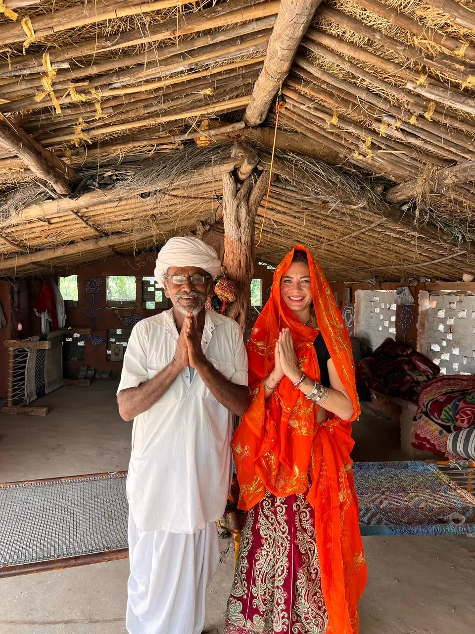 Xime exploring new cultures | Photo by Ximena Zermeño