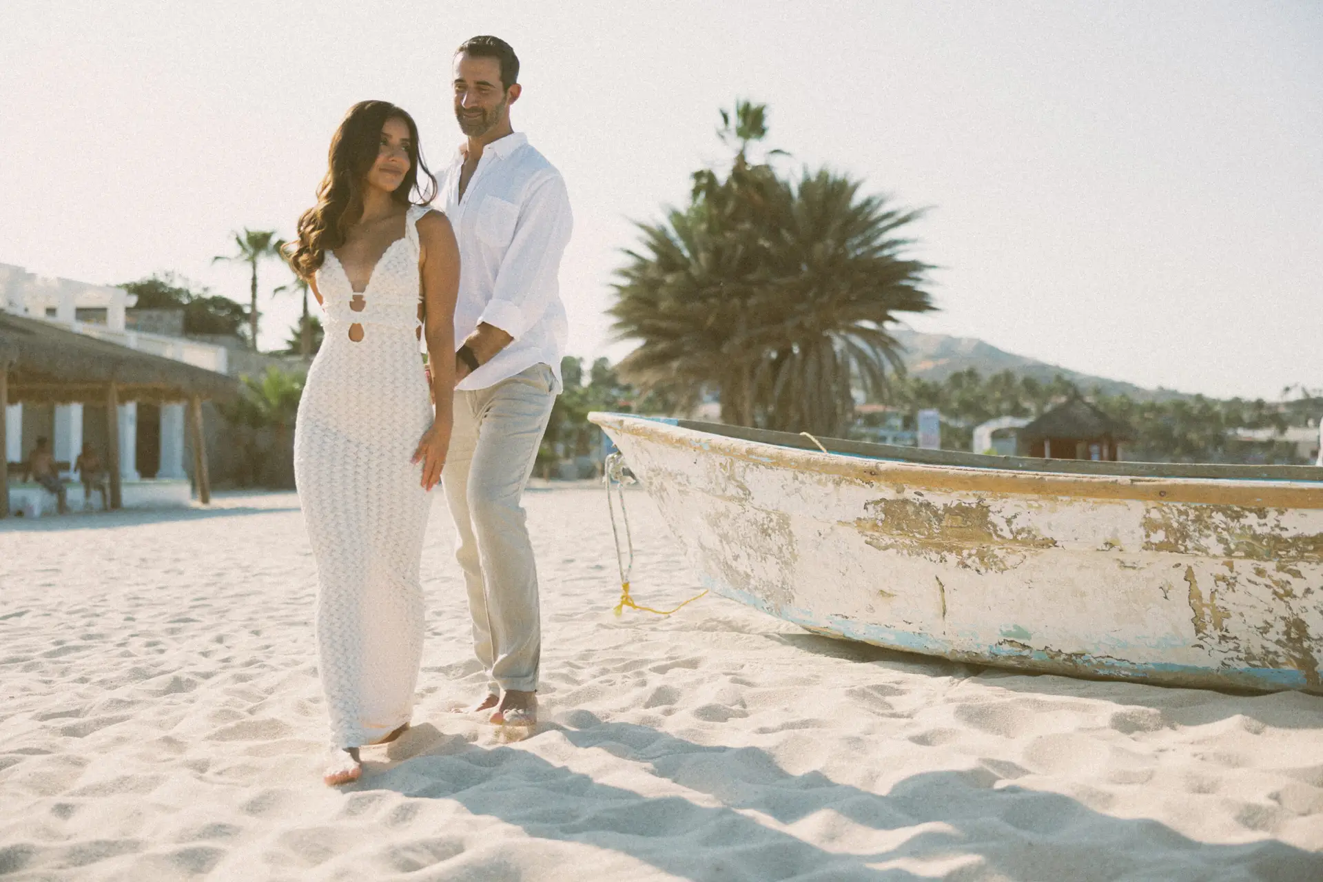 Bride and groom at the beach photo taken by Ximena Zermeño Global Luxury Destination Wedding Photographer, ximenazermeno.com