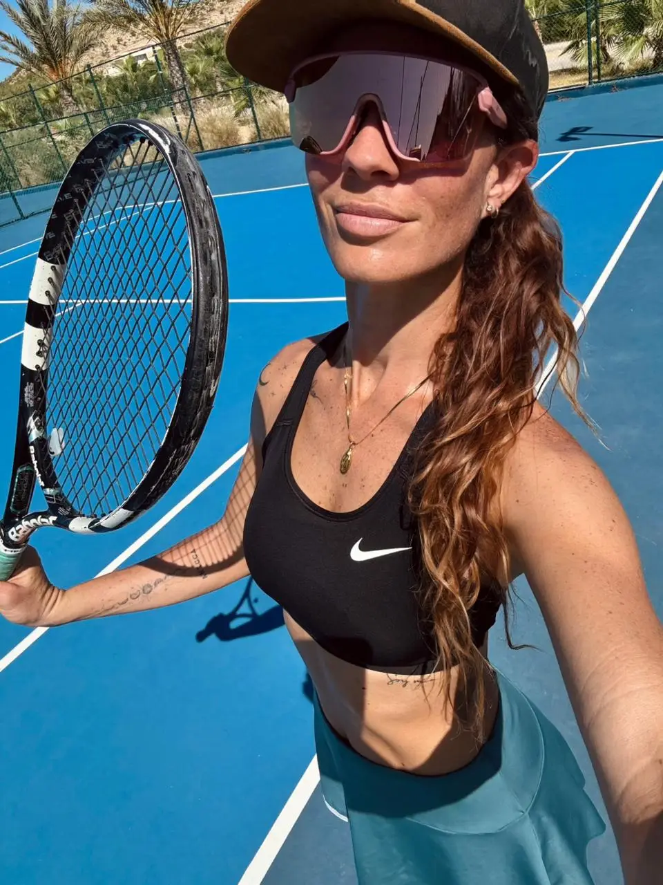 Xime playing tenis | Photo by Ximena Zermeño