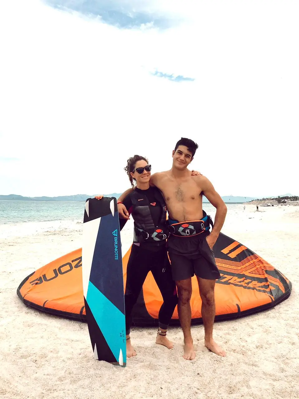 Xime and his son at the beach | Photo by Ximena Zermeño