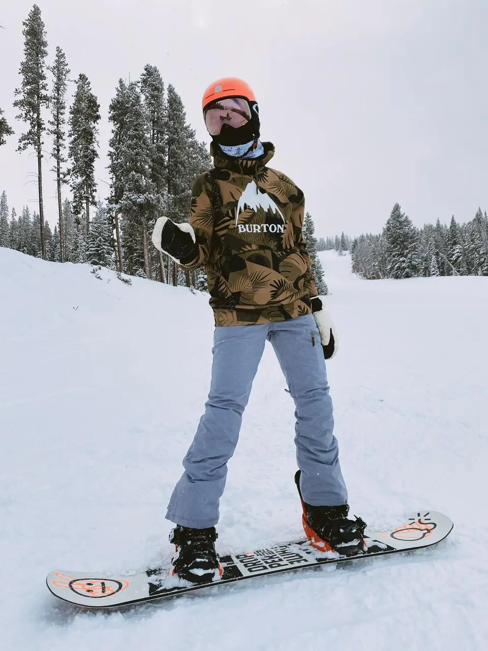 Xime snow boarding | Photo by Ximena Zermeño